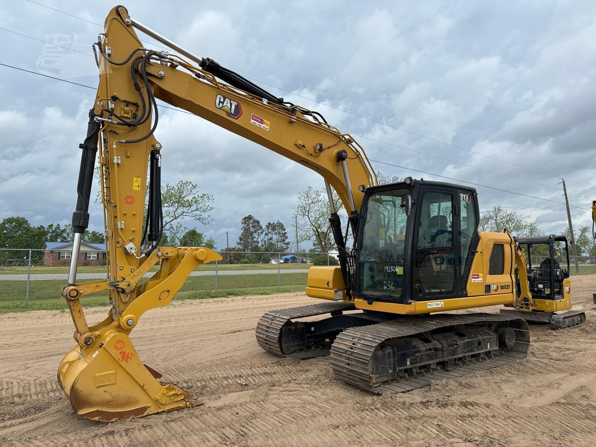 2022 CATERPILLAR 313 Hydraulic Excavator