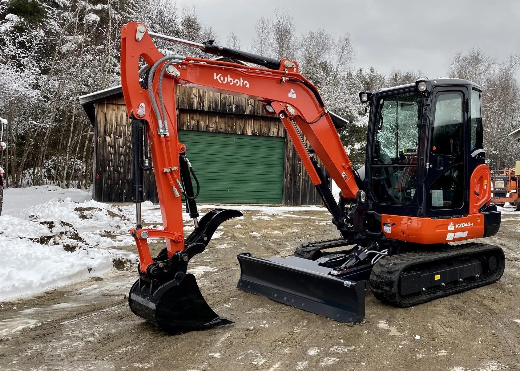 2023 Kubota KX040-4 Compact Excavator